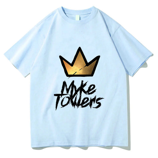 Myke Towers T-Shirt Sky Blue
