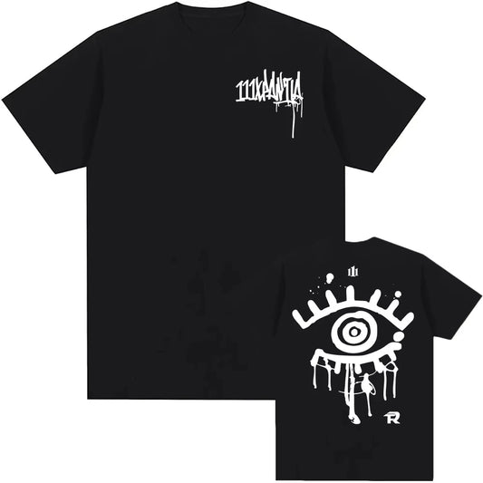 111XPANTIA T-Shirt – Fuerza Regida Black/White Grunge