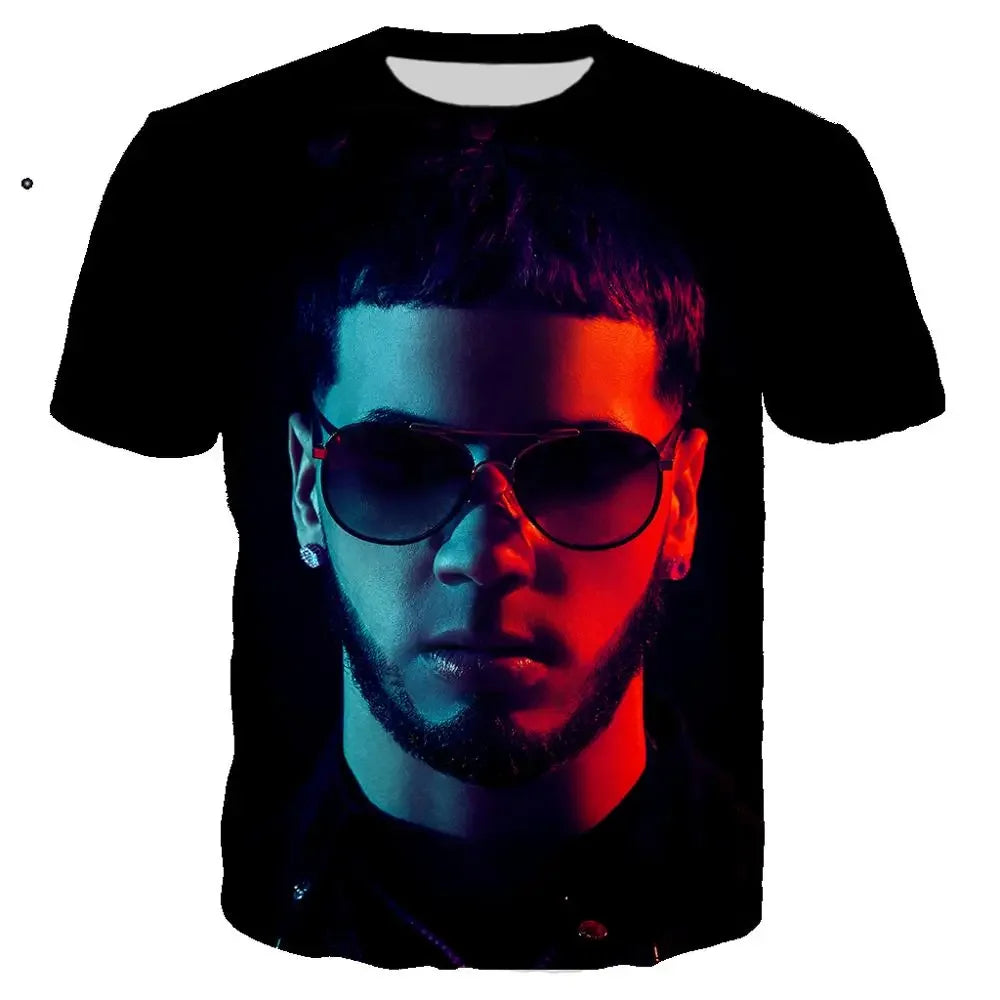 Anuel AA Full Graphic T-Shirt