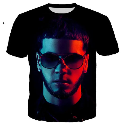 Anuel AA Full Graphic T-Shirt