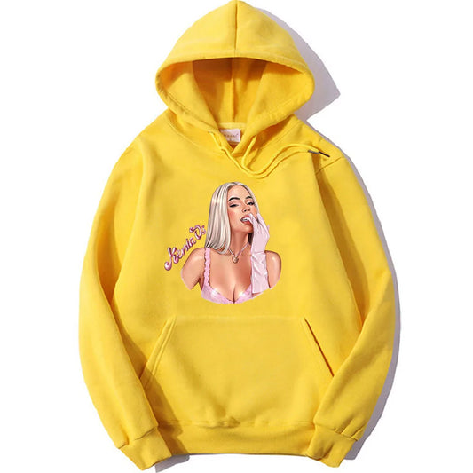 Kenia OS Glam Portrait Hoodie – Yellow
