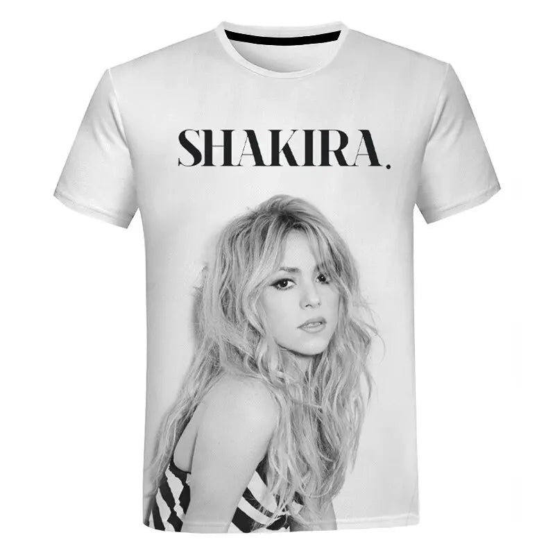 Shakira T-Shirt – Monochrome