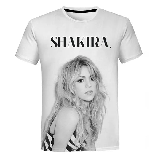 Shakira T-Shirt – Monochrome