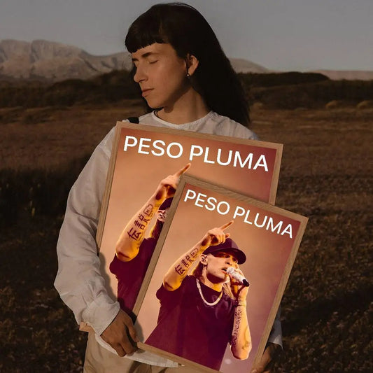 Peso Pluma Live Performance Wall Poster