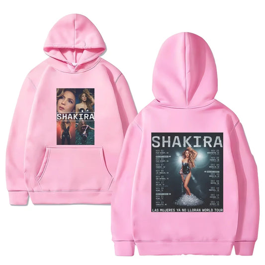 Shakira Hoodie – “Las Mujeres Ya No Lloran” World Tour Pink
