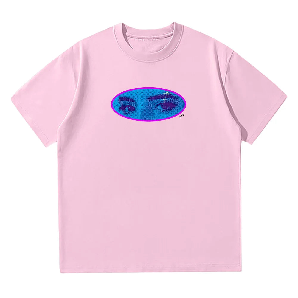 Young Miko “Eyes” T-Shirt – Sky Blue