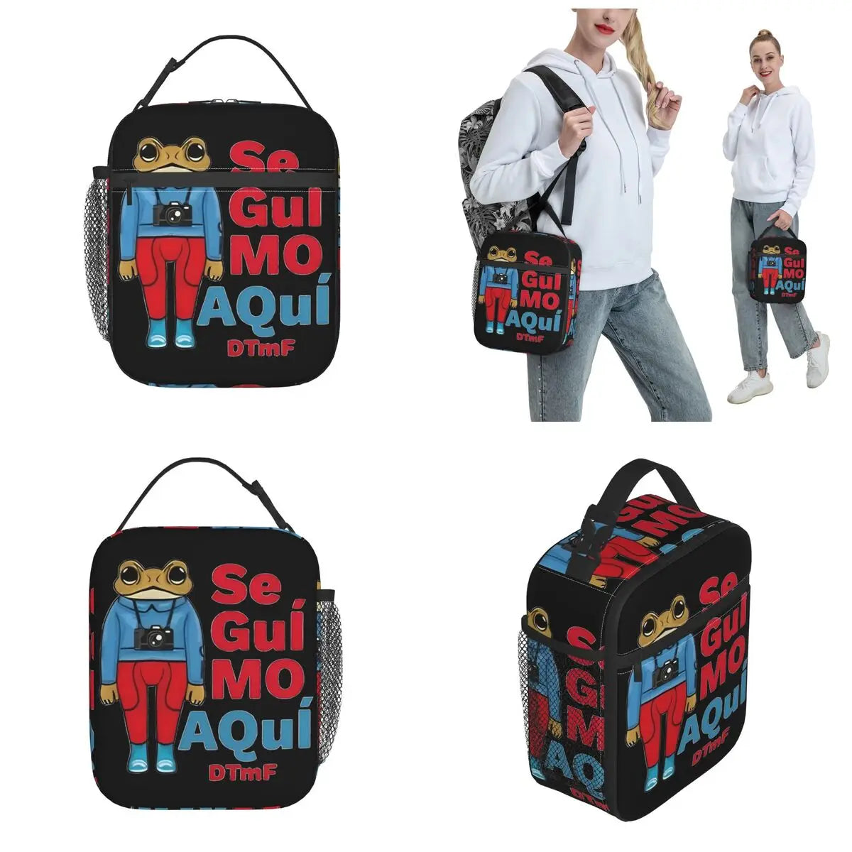 Lunch Bag DTMF – Bad Bunny "DeBÍ TiRAR MáS FOToS"