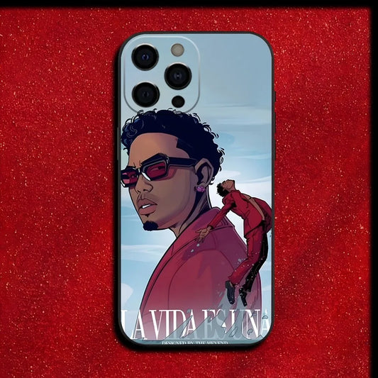 Myke Towers La Vida Es Una iPhone Case