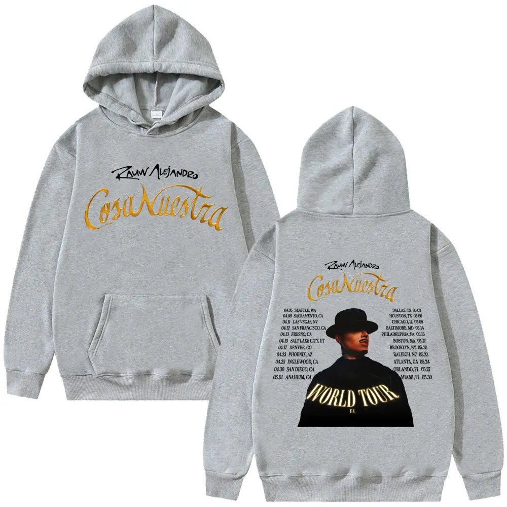 Rauw Alejandro Cosa Nuestra World Tour Hoodie - Beige