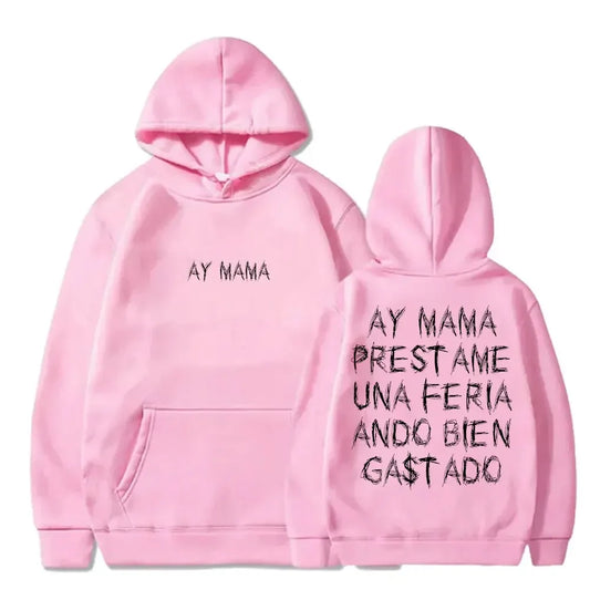 Tito Double P “Ay Mama” Pink Hoodie