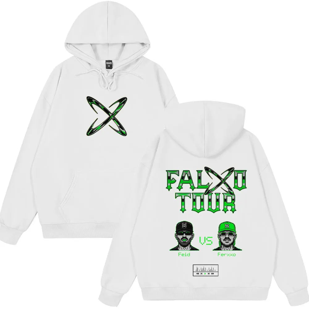 Feid EL GREEN PRINT: La Saga PALXO TOUR Hoodie