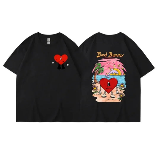 Un Verano Sin Ti Black T-Shirt – Bad Bunny