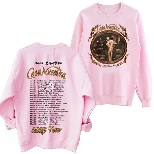 Rauw Alejandro Sweatshirt – Cosa Nuestra Light Pink