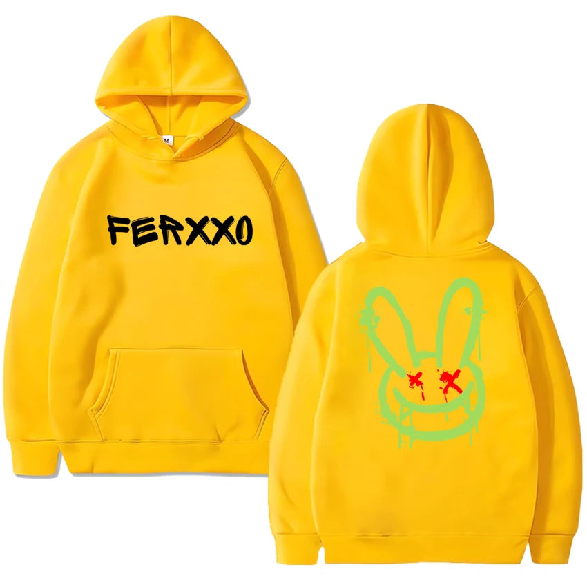 Feid “Ferxxo Bunny” Hoodie – Yellow