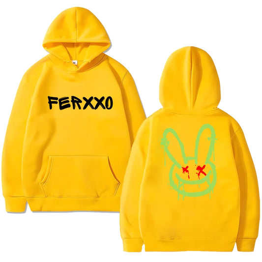 Feid “Ferxxo Bunny” Hoodie – Yellow