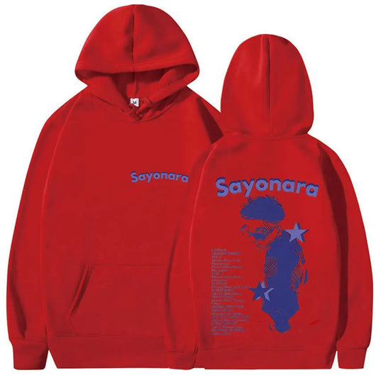 Alvaro Diaz Sayonara Tour Hoodie – Red