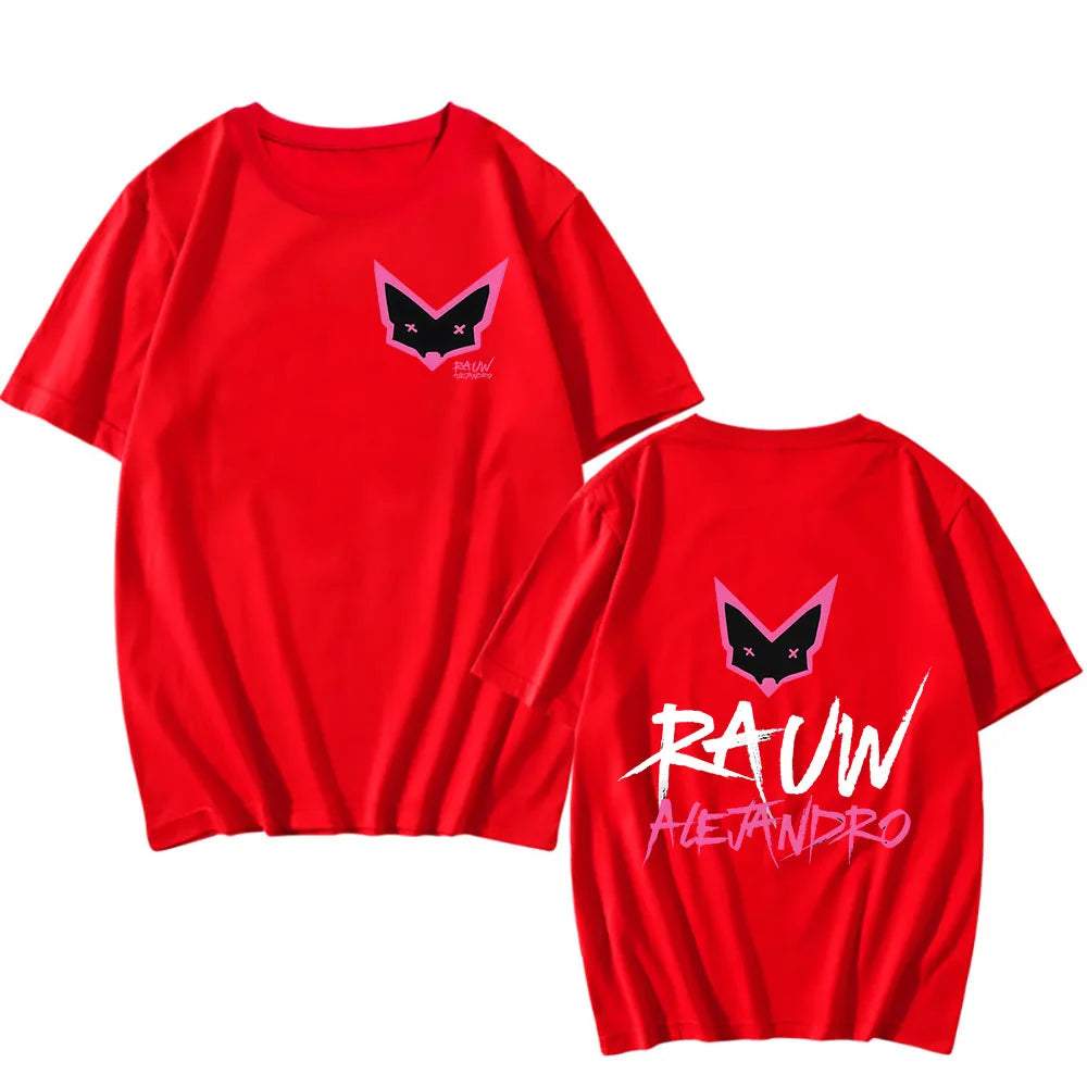 Rauw Alejandro T-Shirt – Fox Logo Red