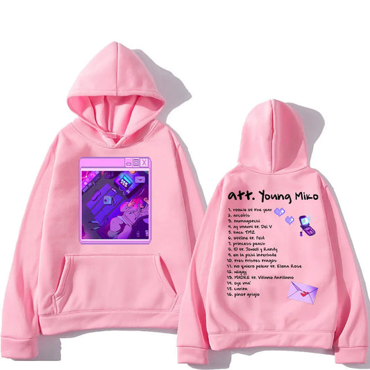 Young Miko Hoodie – Att. Album Pink