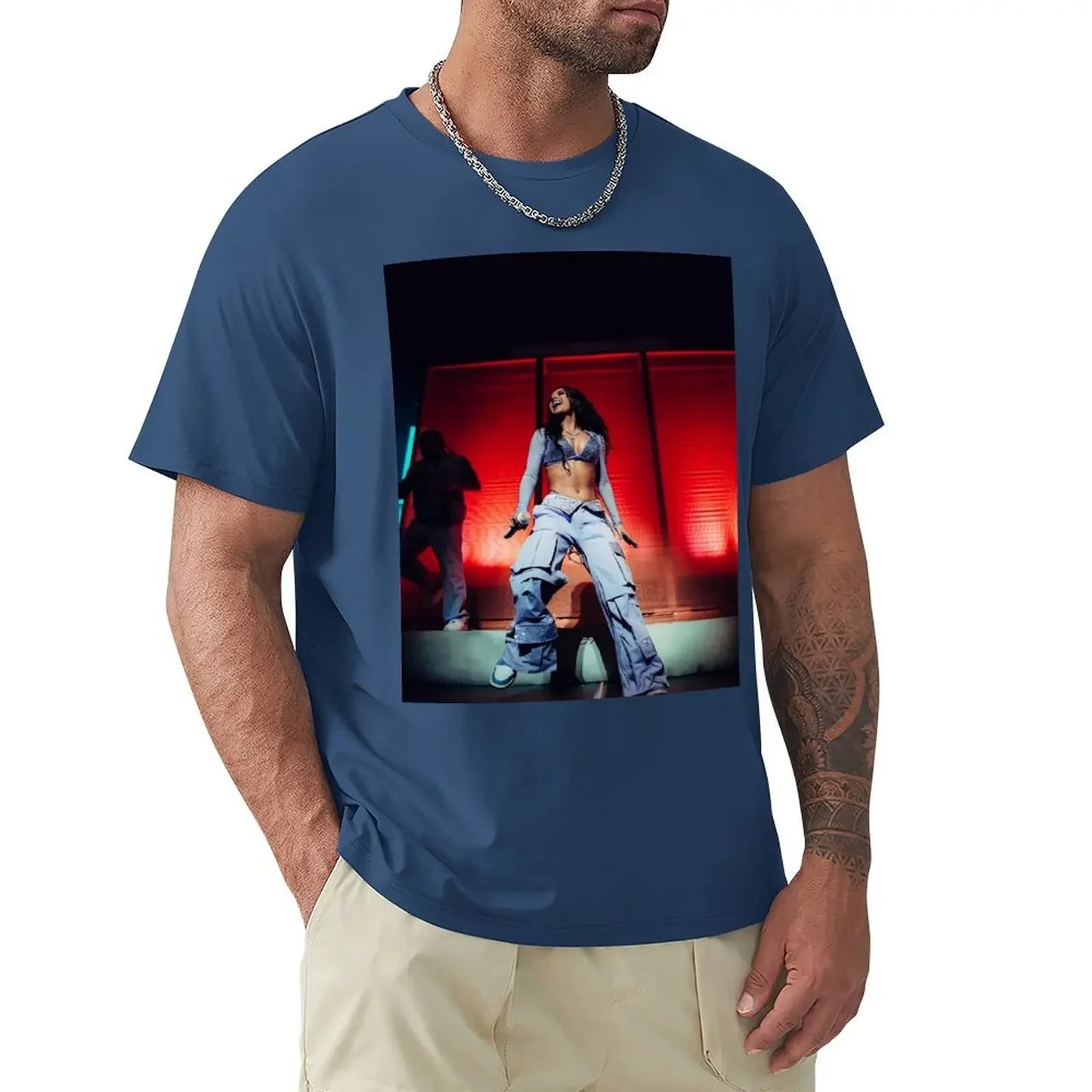 Becky G “Encuentros” Album T-Shirt – Navy Blue