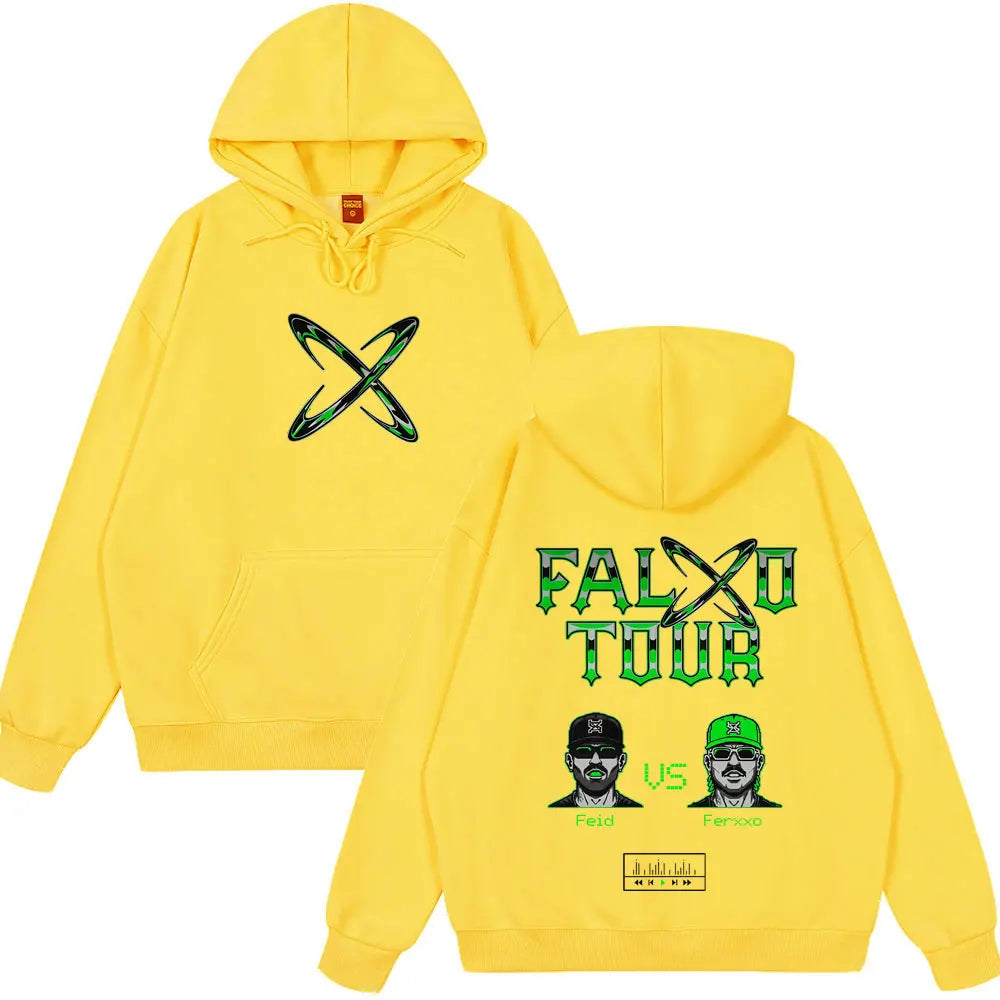 Feid EL GREEN PRINT: La Saga PALXO TOUR Hoodie