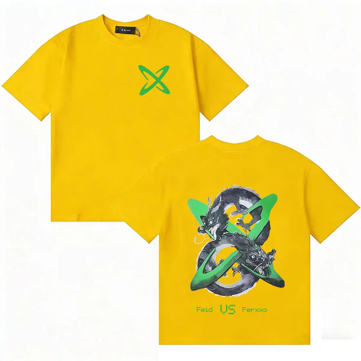 Feid EL GREEN PRINT: La Saga Dragon X T-Shirt