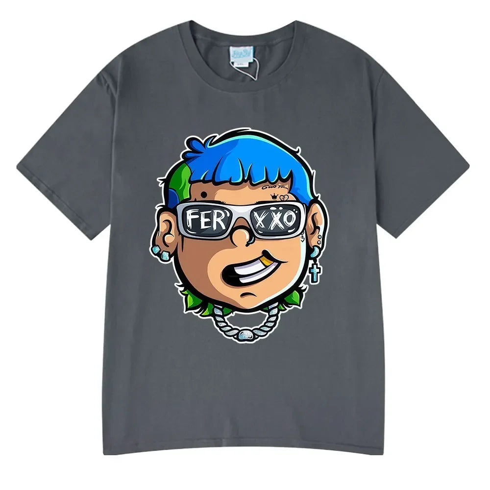Blessd Feid Ferxxo T-Shirt – Dark Grey