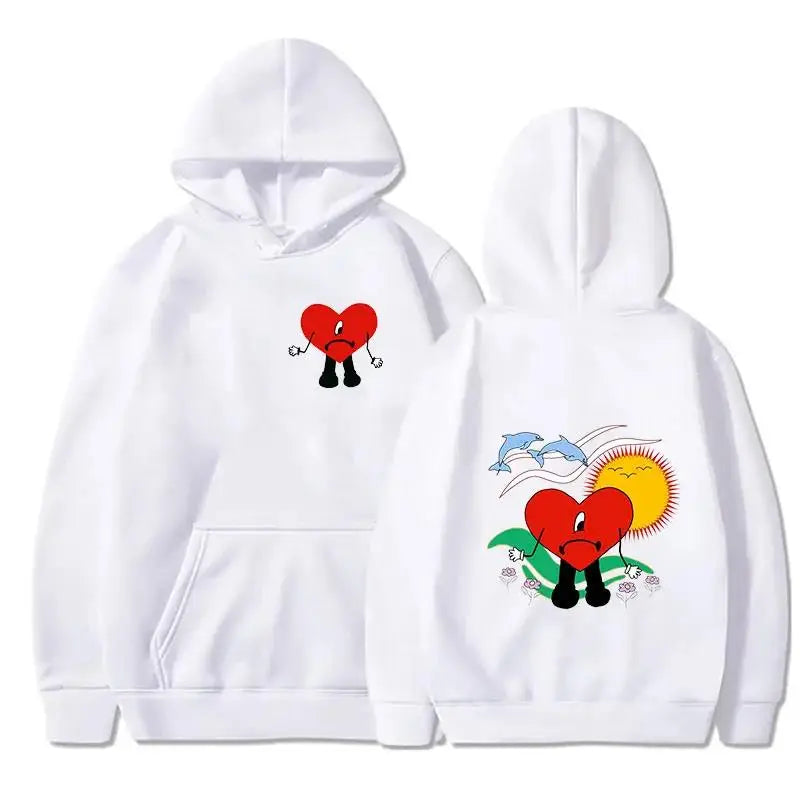 Bad Bunny Un Verano Sin Ti Hoodie – White