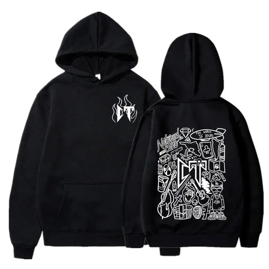 Natanael Cano “The World Is Yours” Hoodie – Black