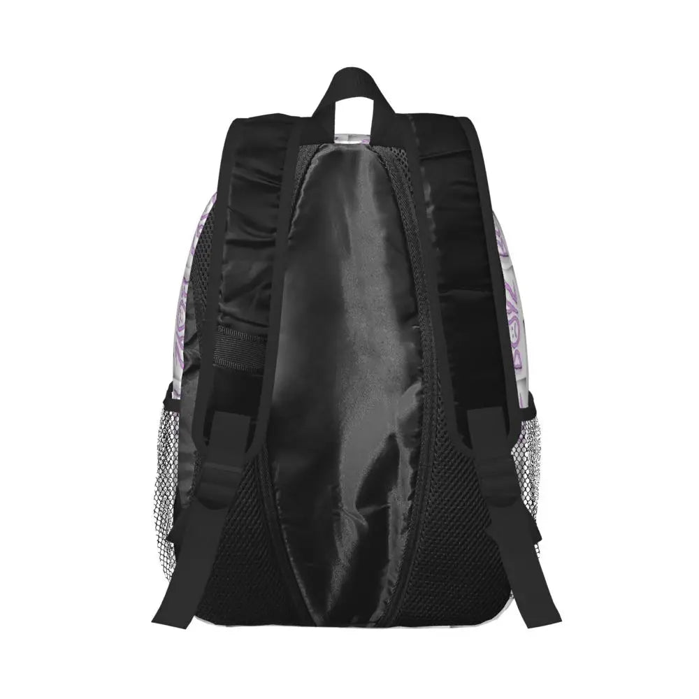 Junior H Sad Boyz Cartoon Hoodie Backpack – Black