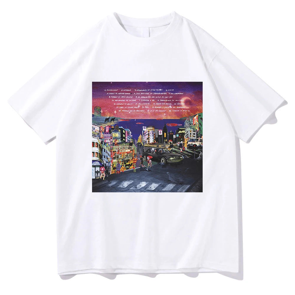 Eladio Carrión DON KBRN Album T-Shirt – White