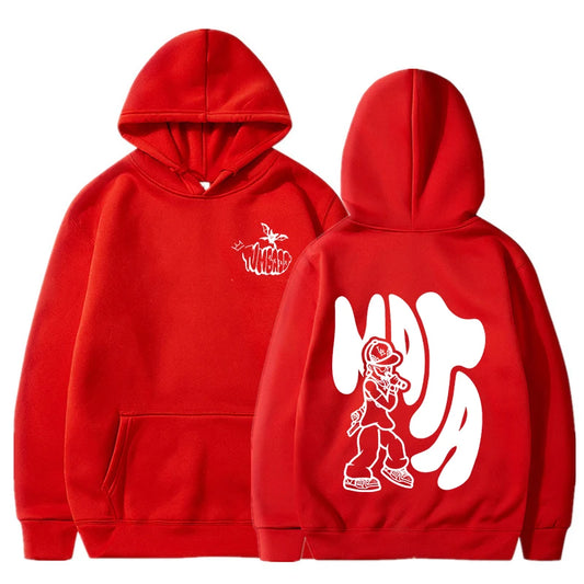 Natanael Cano CORRIDOS TUMBADOS Hoodie - Red