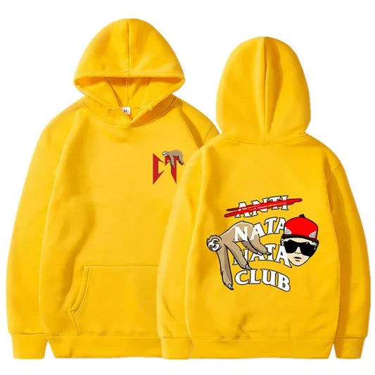 Natanael Cano Nata Club Hoodie - Yellow