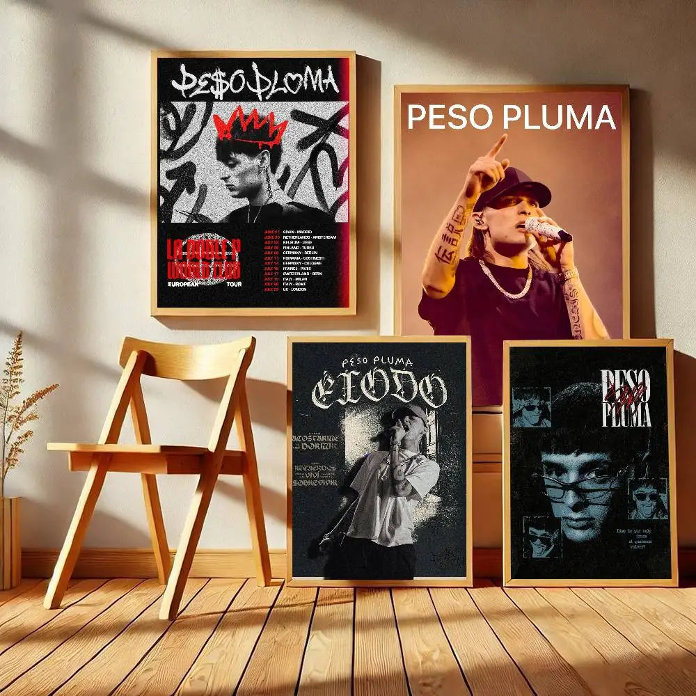 Peso Pluma Billboard Cover Wall Poster