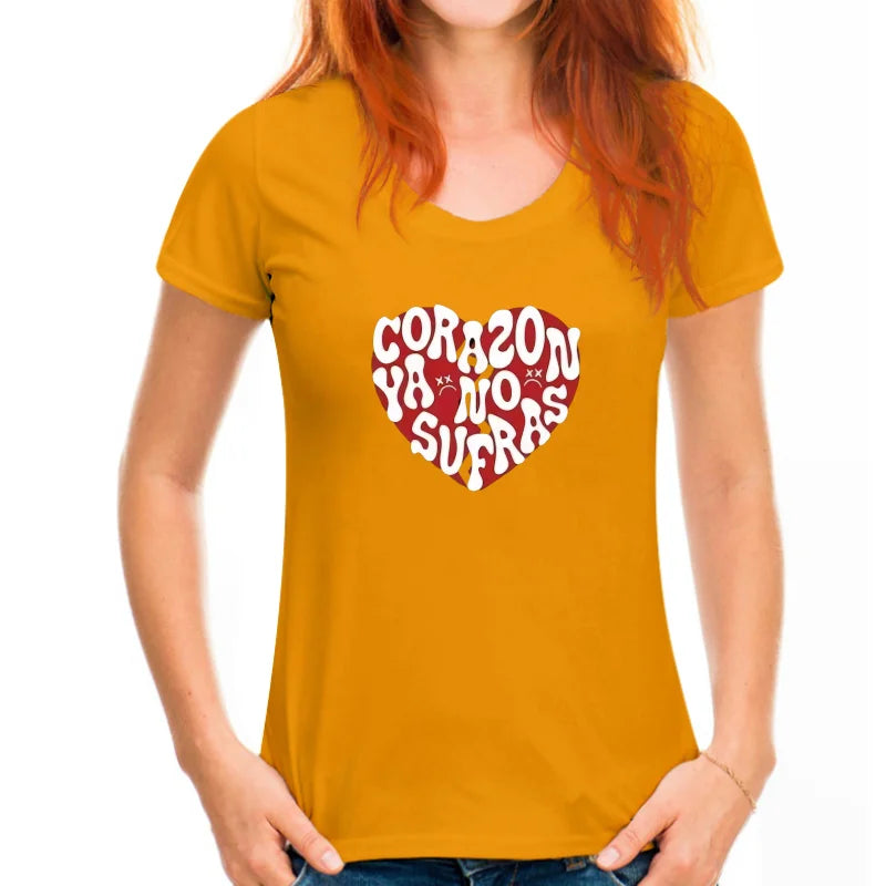 Junior H Corazón Ya No Sufras T-Shirt – Green