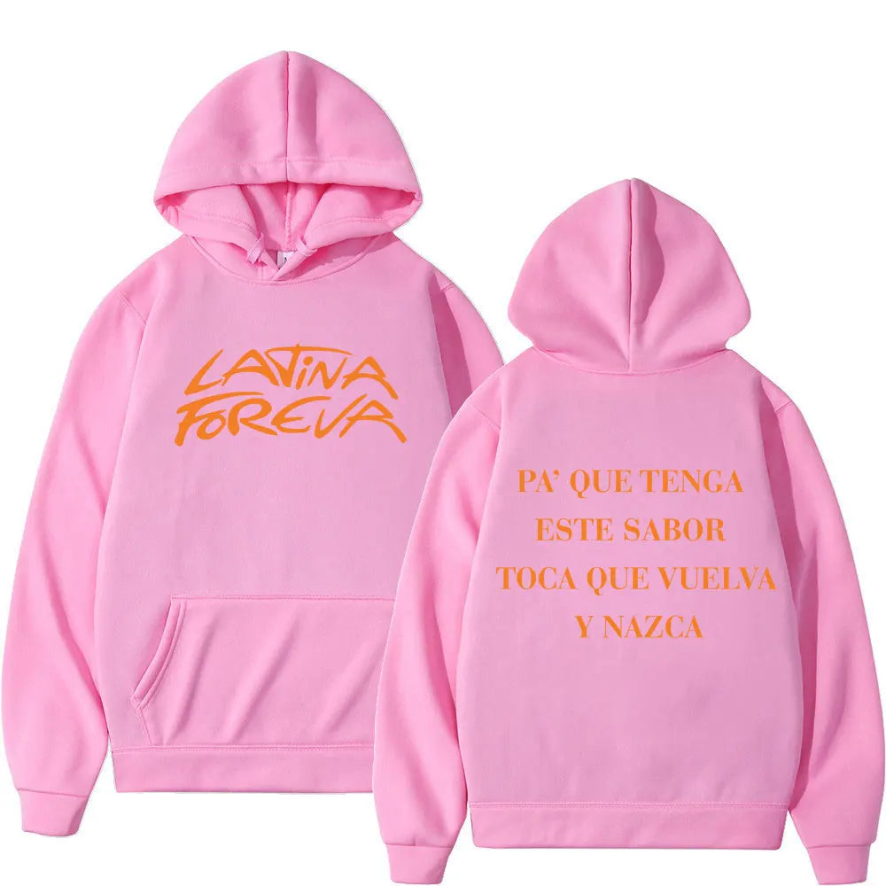Karol G Latina Foreva Sabor Hoodie - Pink