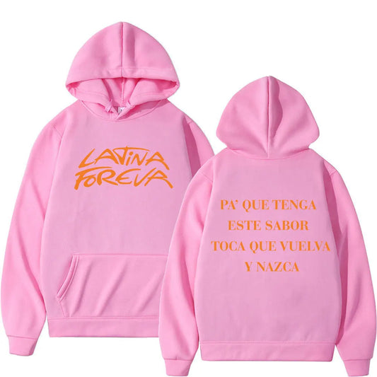 Karol G Latina Foreva Sabor Hoodie - Pink