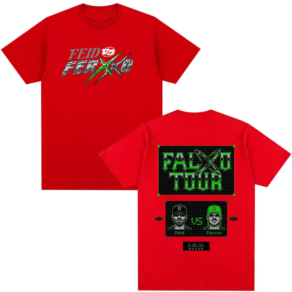Feid EL GREEN PRINT: La Saga PALXO TOUR FEID VS FERXXO T-Shirt