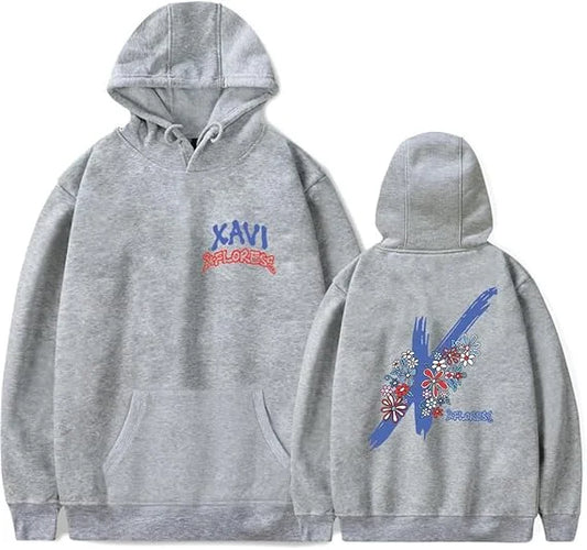 Xavi “Flores” Hoodie – Gray