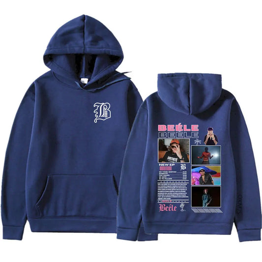 Beéle Borondo Hoodie – Navy Blue