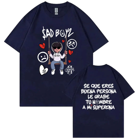 Junior H “Buena Persona” T-Shirt – Navy Blue