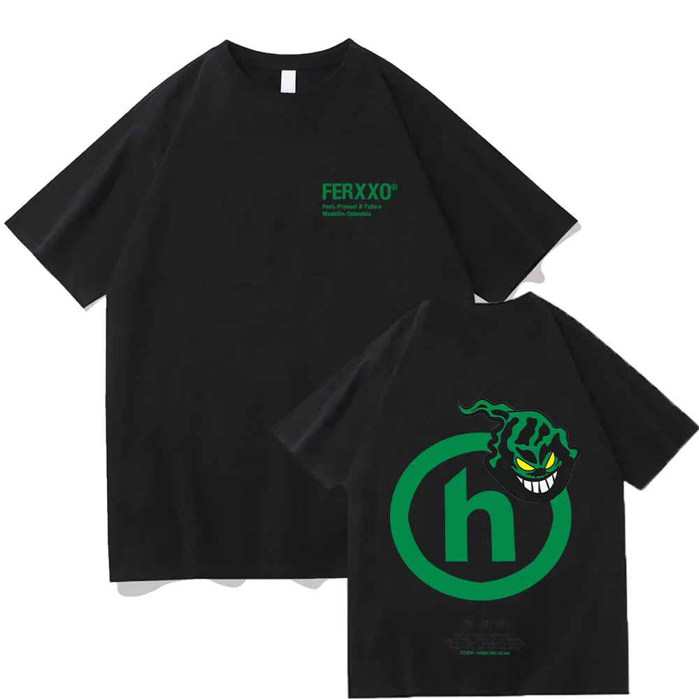 Feid “Ferxxo Past, Present & Future” T-Shirt – Sky Blue