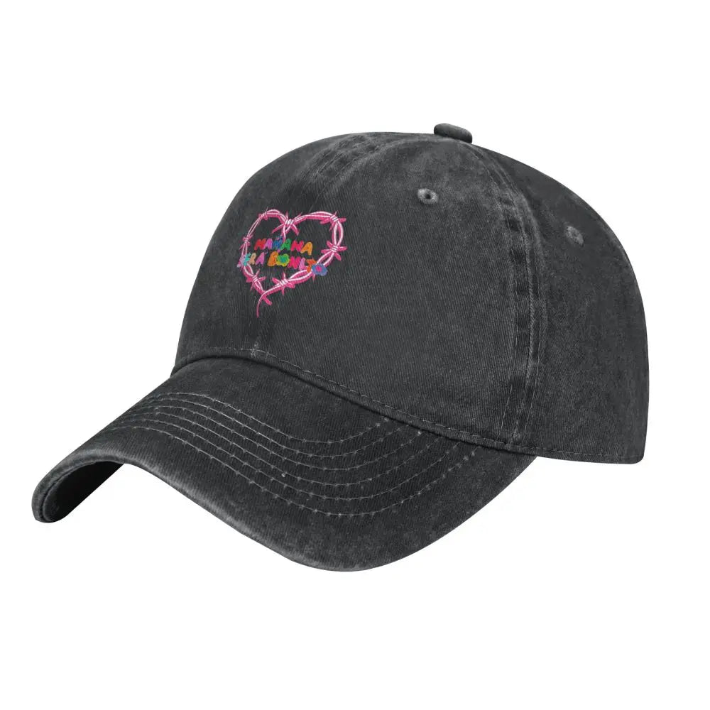 Black Vintage Karol G Cap – Mañana Será Bonito