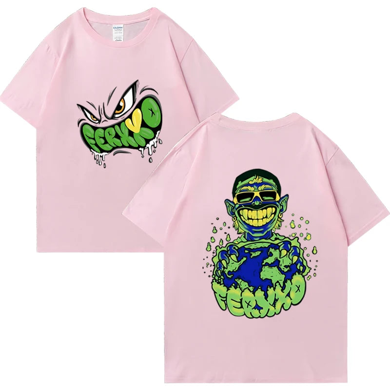 Feid Ferxxo SIXDO Pink T-Shirt