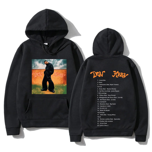 Black DON KBRN Hoodie – Singer Eladio Carrión