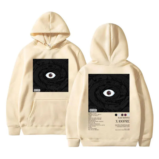 Bad Bunny X 100PRE Hoodie – Beige