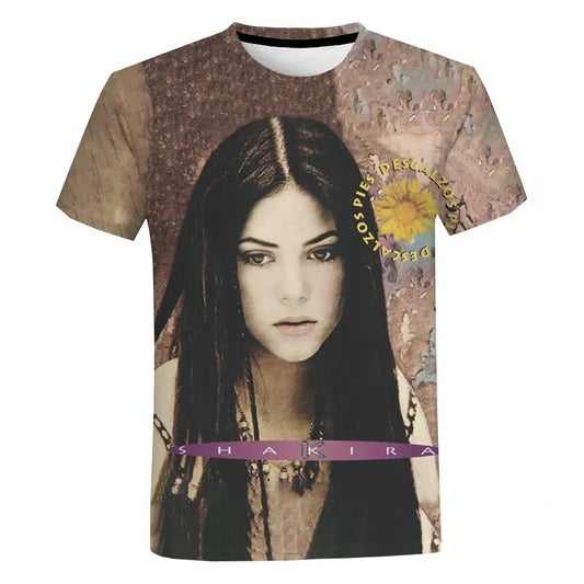 Shakira T-Shirt – “Pies Descalzos” Album Cover