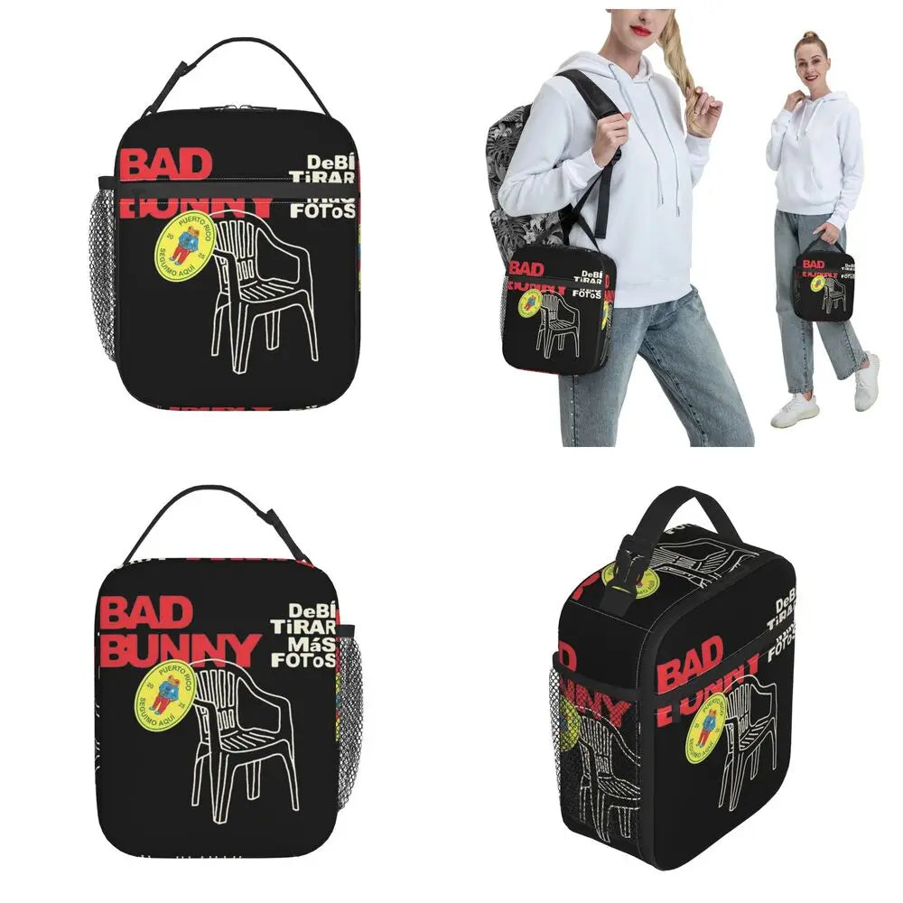Bad Bunny Lunch Bag – DTMF “Plastic Chair"