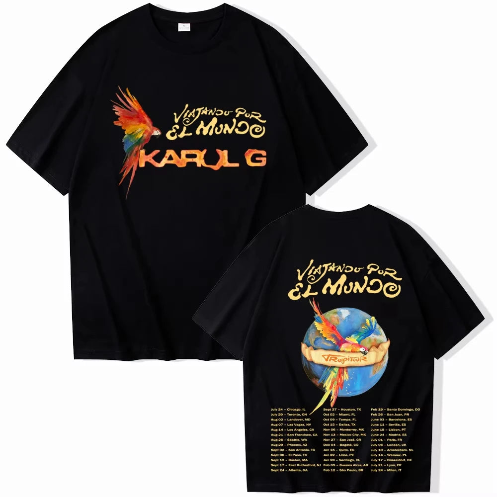 Karol G Tropitour 2026 T-Shirt - Black