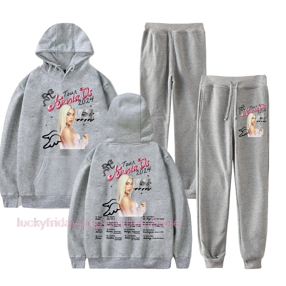 Kenia Tours Hoodie & Pants Sets – Gray