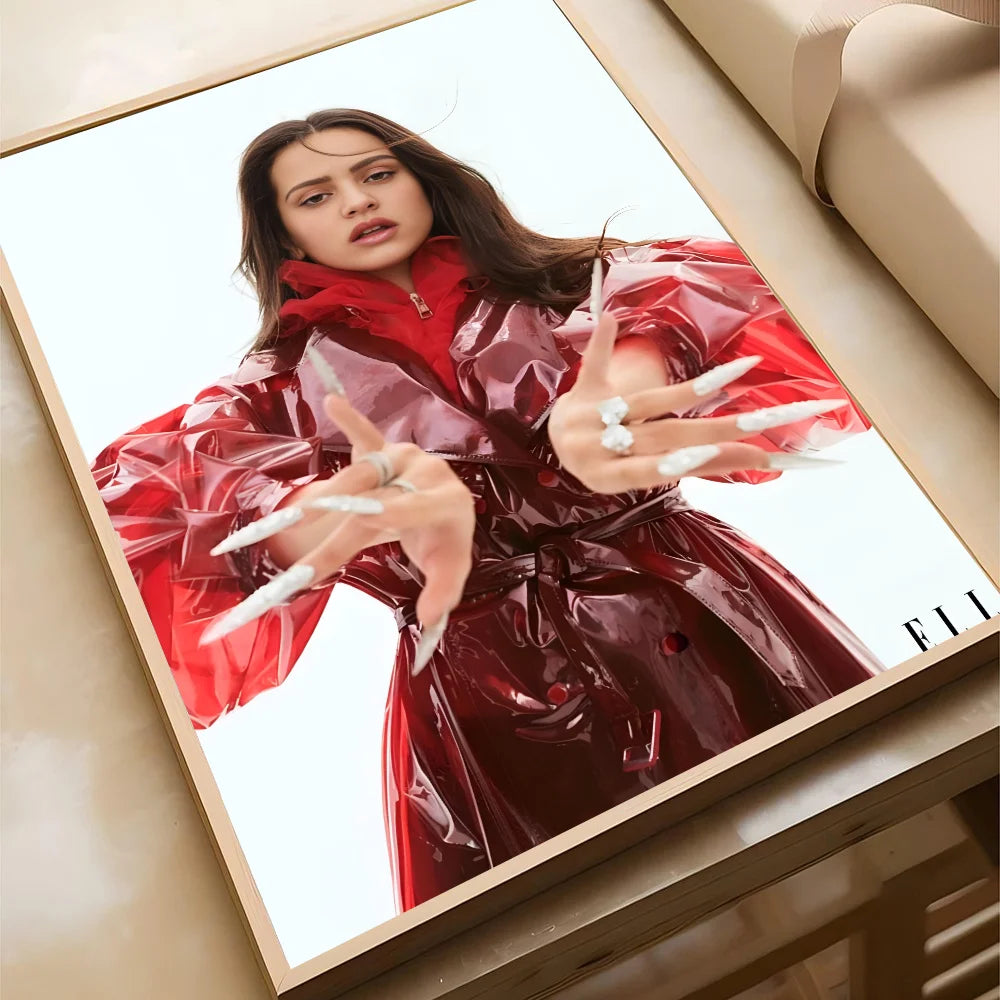 Rosalía Motomami Poster – Red Vinyl
